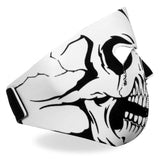 Hot Leathers B/W Skull Neoprene Face Mask Face Mask Neoprene - Tophatter Daily Deals