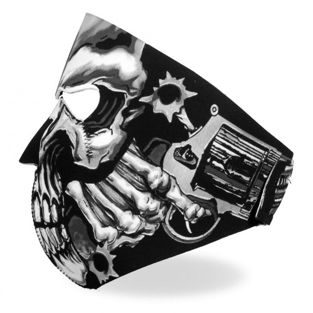Hot Leathers Assassin Face Mask Neoprene Skull & Pistols Face Mask Neoprene - Tophatter Daily Deals