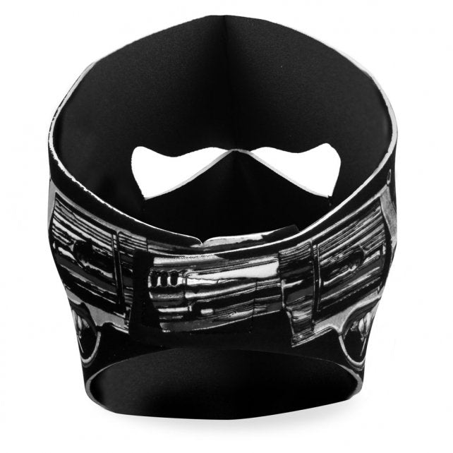 Hot Leathers Assassin Face Mask Neoprene Skull & Pistols Face Mask Neoprene - Tophatter Daily Deals
