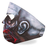 Hot Leathers Zombie Neoprene Face Mask Walking Dead Biker Face Mask Neoprene - Tophatter Daily Deals
