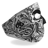 Hot Leathers Sugar Skull Neoprene Face Mask Muerte Day of Dead Face Mask Neoprene - Tophatter Daily Deals