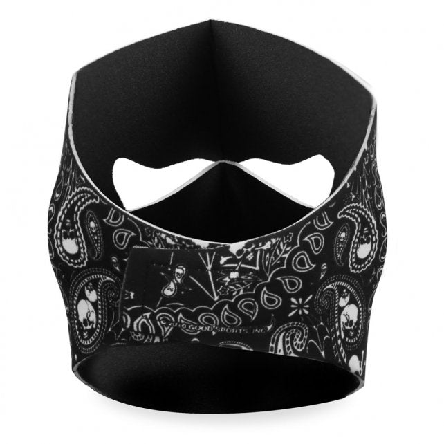 Hot Leathers Paisley Skull Neoprene Face Mask w/ Crossbones Face Mask Neoprene - Tophatter Daily Deals