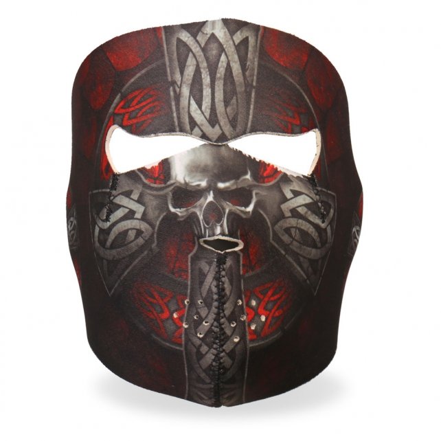 Hot Leathers Celtic Cross Neoprene Face Mask Face Mask Neoprene - Tophatter Daily Deals