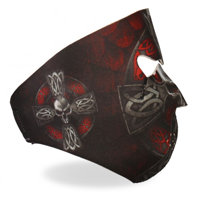 Hot Leathers Celtic Cross Neoprene Face Mask Face Mask Neoprene - Tophatter Daily Deals