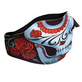 Hot Leathers Sugar Woman Calavera Neoprene 1/2 Face Mask w/ Roses Face Mask Neoprene - Tophatter Daily Deals
