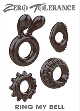 Zero Tolerance Ring My Bell Cock Rings Set of Four > Cock Ring > Sets - Tophatter Daily Deals