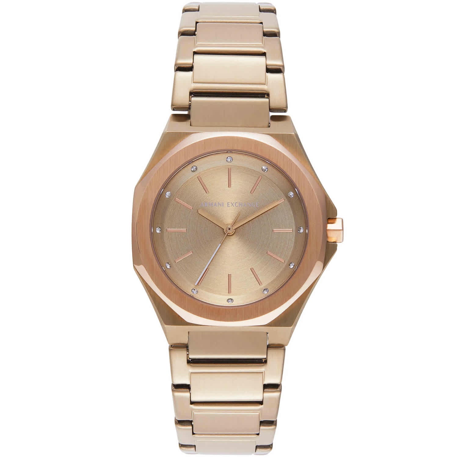 Armani Exchange Women's Andrea // AX4616 Rose gold Watches - Tophatter Daily Deals