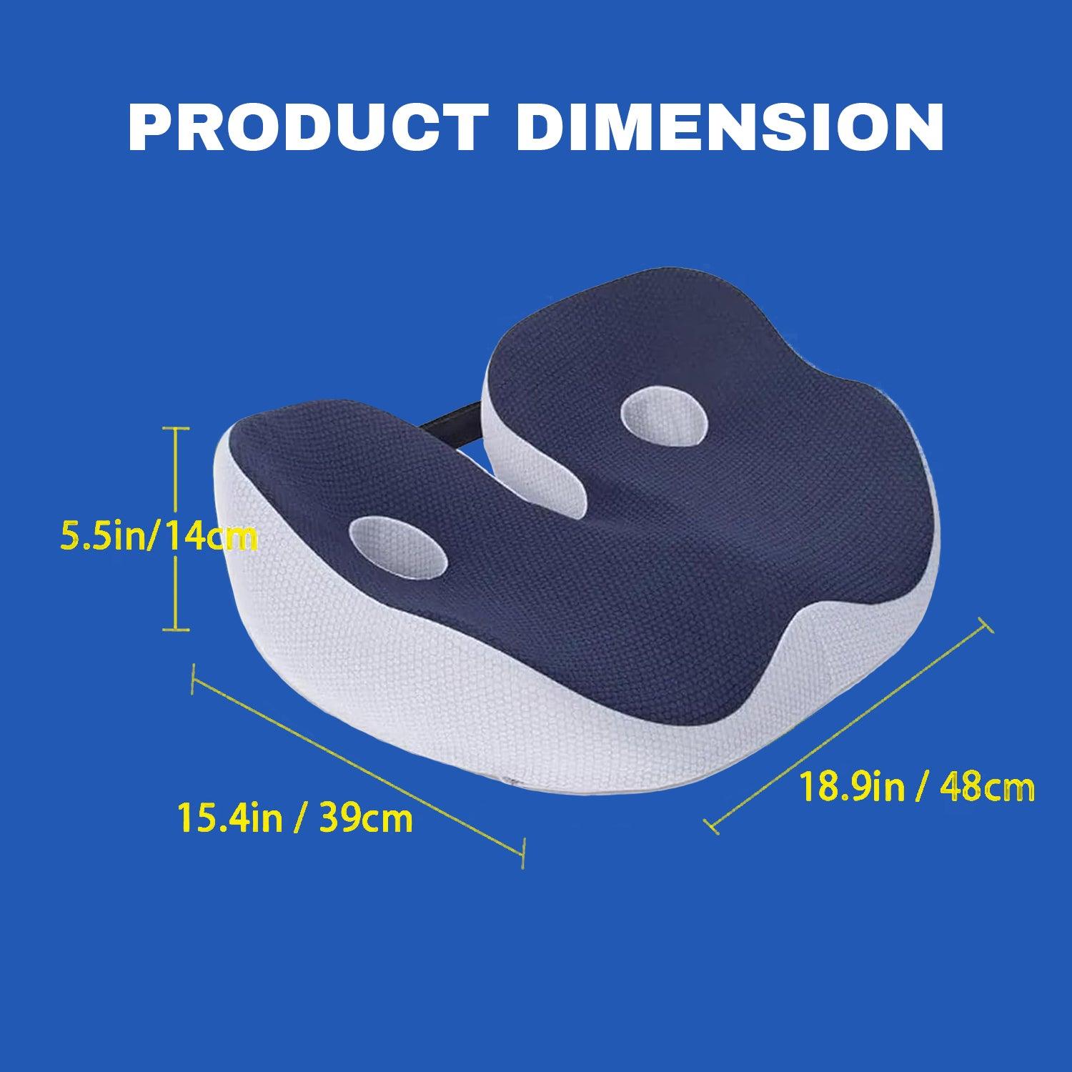 Foam Seat Cushion - Libiyi Ergoseat Welnax Orthosoothe Memory Foam Seat Cushion Health & Beauty - Tophatter Daily Deals