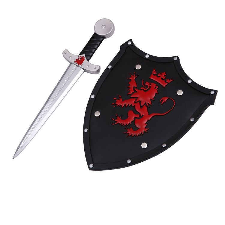 Fire and Steel - Children's Practice Knight Shield and Sword Set (High Density Foam) Fire and Steel Exclusive - Tophatter Daily Deals