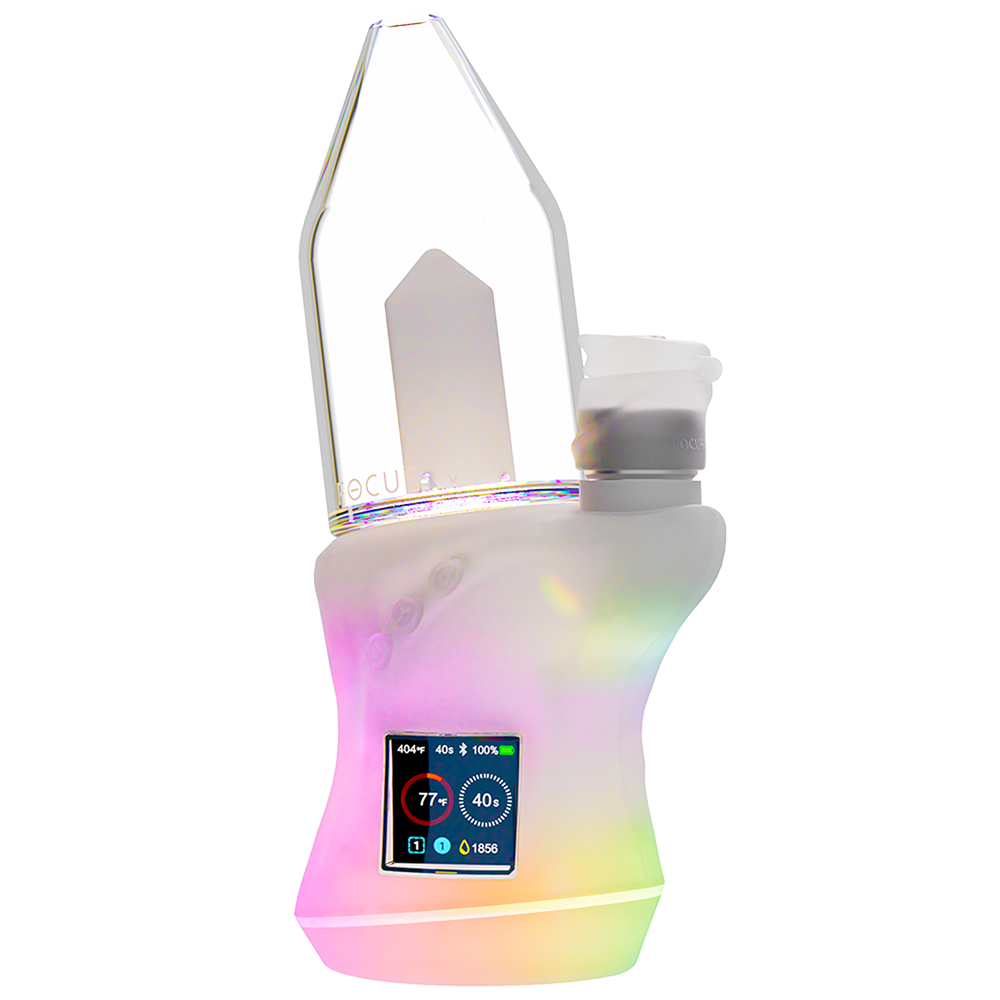 Focus V Carta 2 Electric Dab Rig Focus V Limited Edition Clear Vaporizers - Tophatter Daily Deals