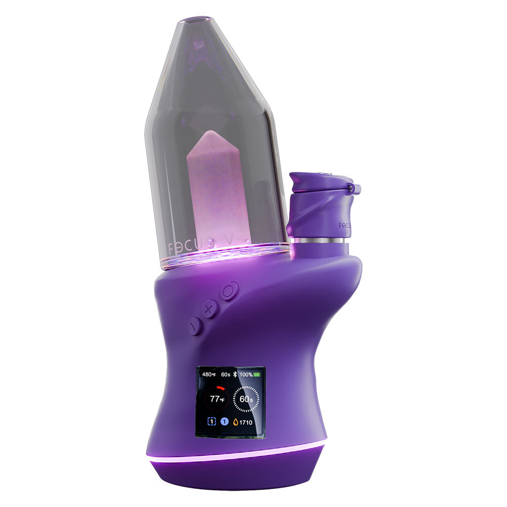 Focus V Carta 2 Electric Dab Rig Focus V Grape Vaporizers - Tophatter Daily Deals
