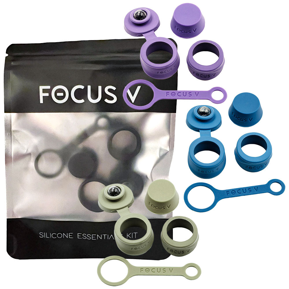 Focus V Carta 2 Silicone Accessory Set Other Vape Parts - Tophatter Daily Deals