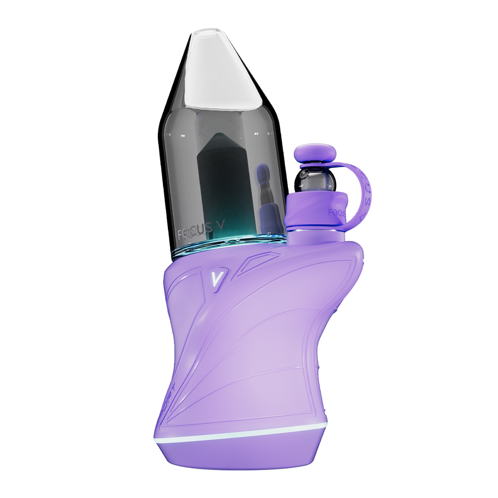 Focus V Carta Sport Electric Dab Rig Focus V Lilac Vaporizers - Tophatter Daily Deals