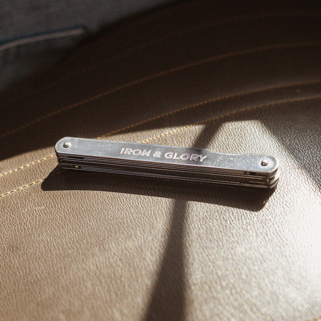 Iron & Glory Pocket Ruler Multi-tool Every Day Carry - Tophatter Daily Deals