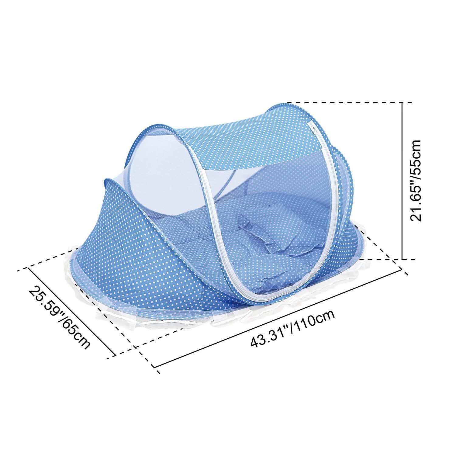 Foldable Baby Travel Bed Baby Gear - Tophatter Daily Deals