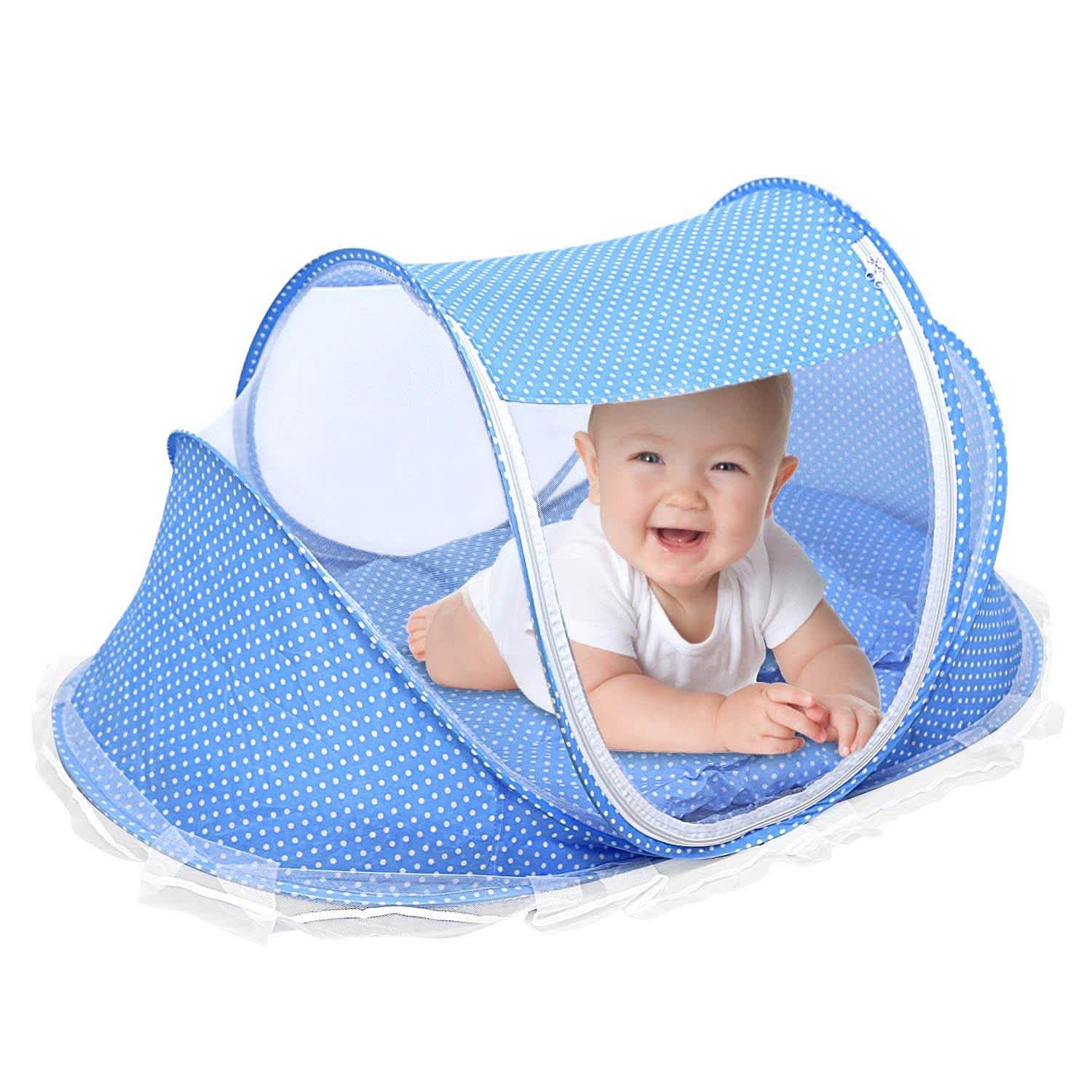 Foldable Baby Travel Bed Baby Gear - Tophatter Daily Deals