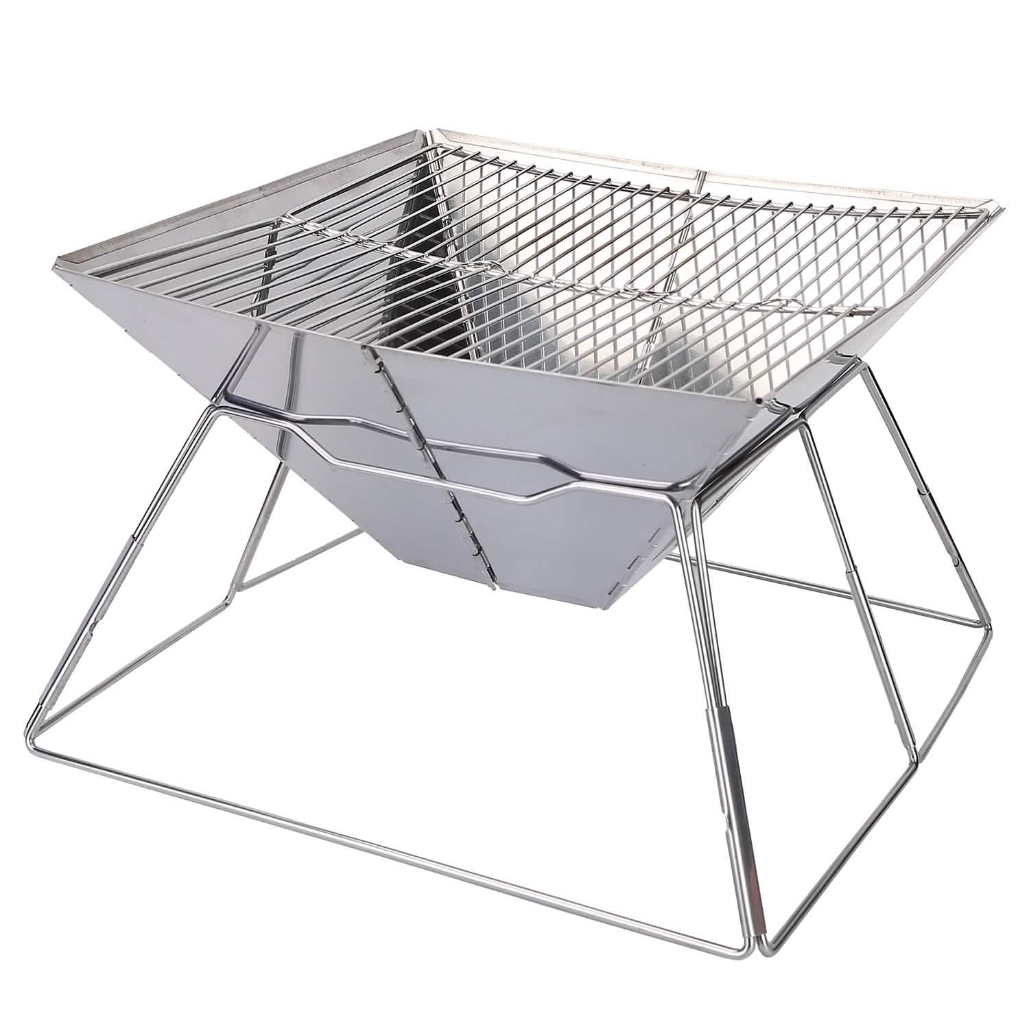 Foldable BBQ Grill Outdoor Recreation - Tophatter Daily Deals