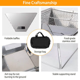 Foldable BBQ Grill Outdoor Recreation - Tophatter Daily Deals