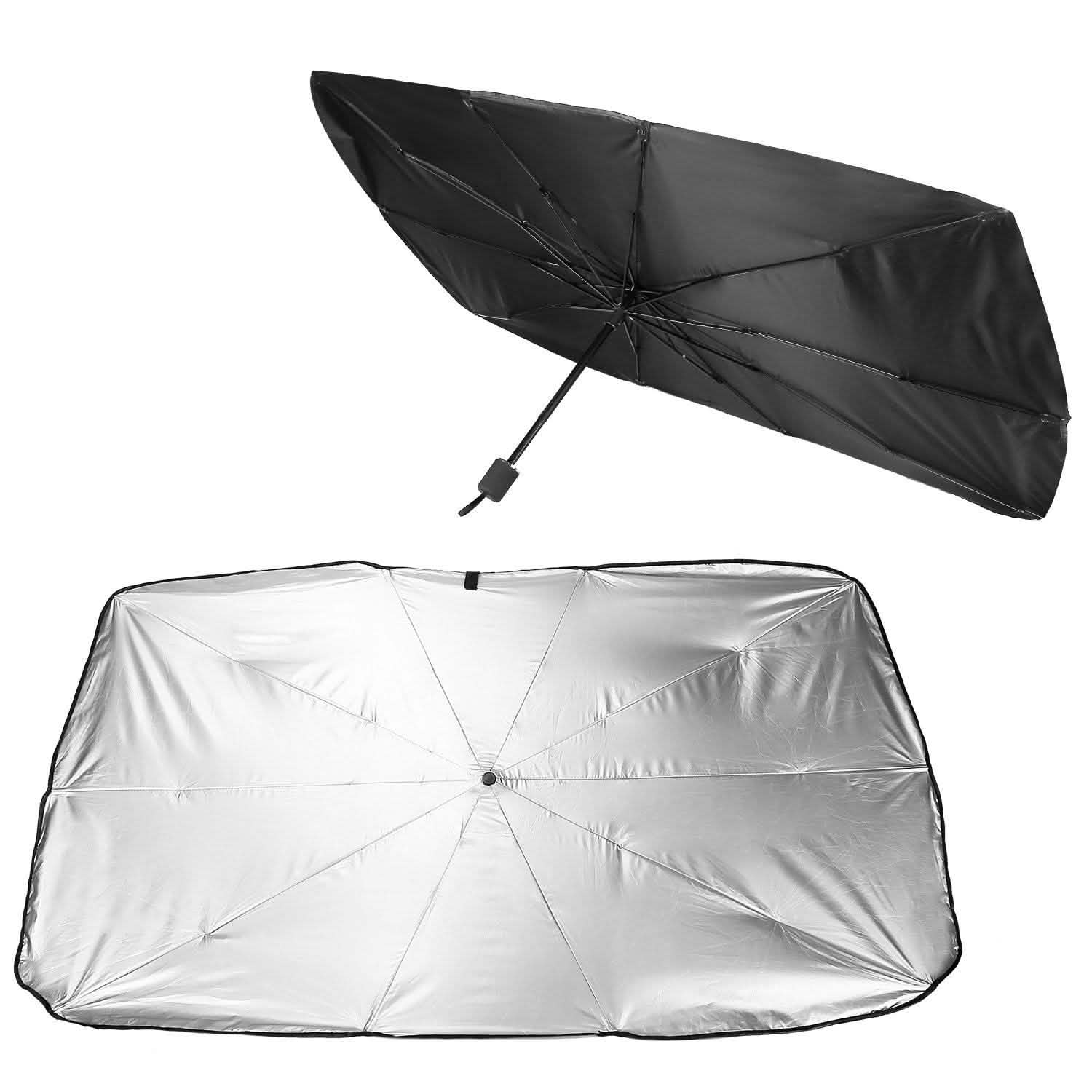Foldable Car Sunshield Umbrella Automotive - Tophatter Daily Deals