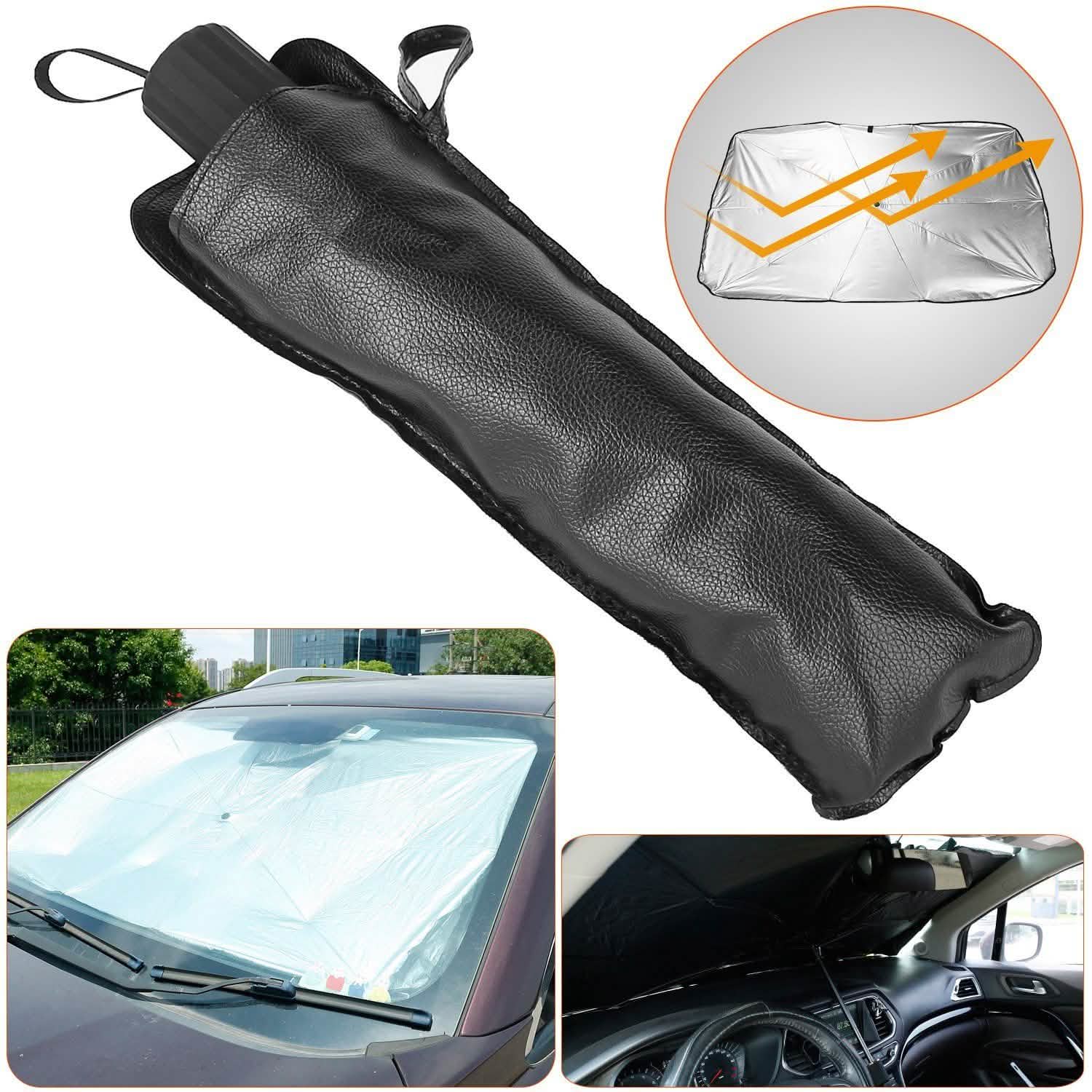 Foldable Car Sunshield Umbrella Automotive - Tophatter Daily Deals