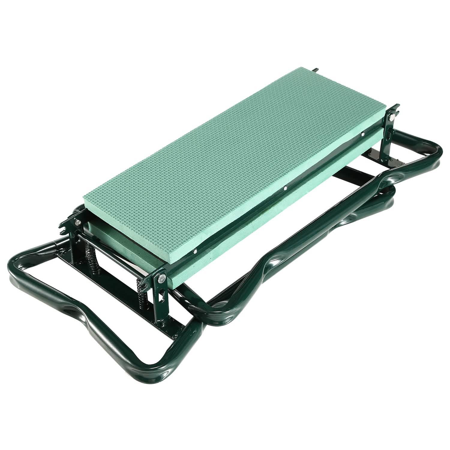 Foldable Garden Kneeler Seat with Kneeling Soft Cushion Pad Garden & Patio - Tophatter Daily Deals