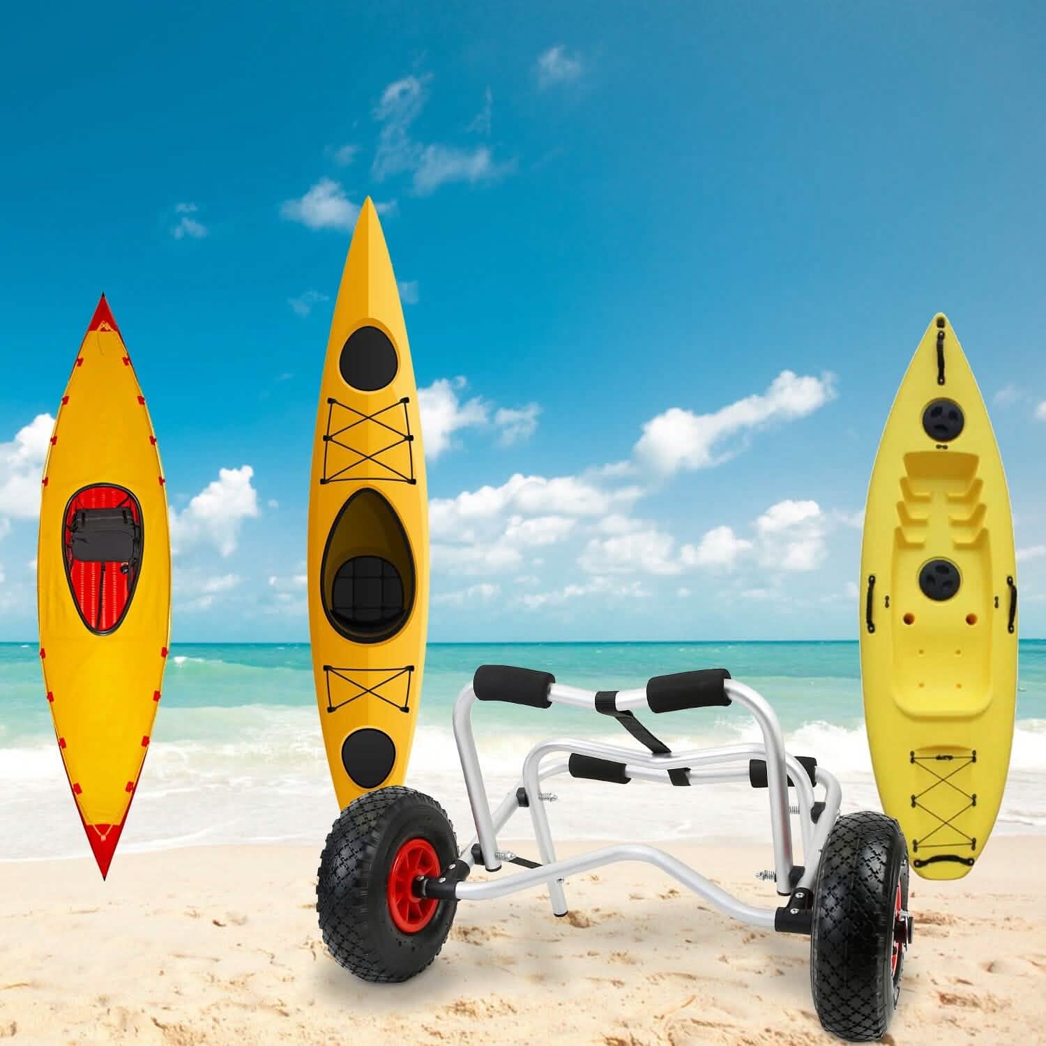 Foldable Kayak Canoe Boat Carrier Outdoor Recreation - Tophatter Daily Deals