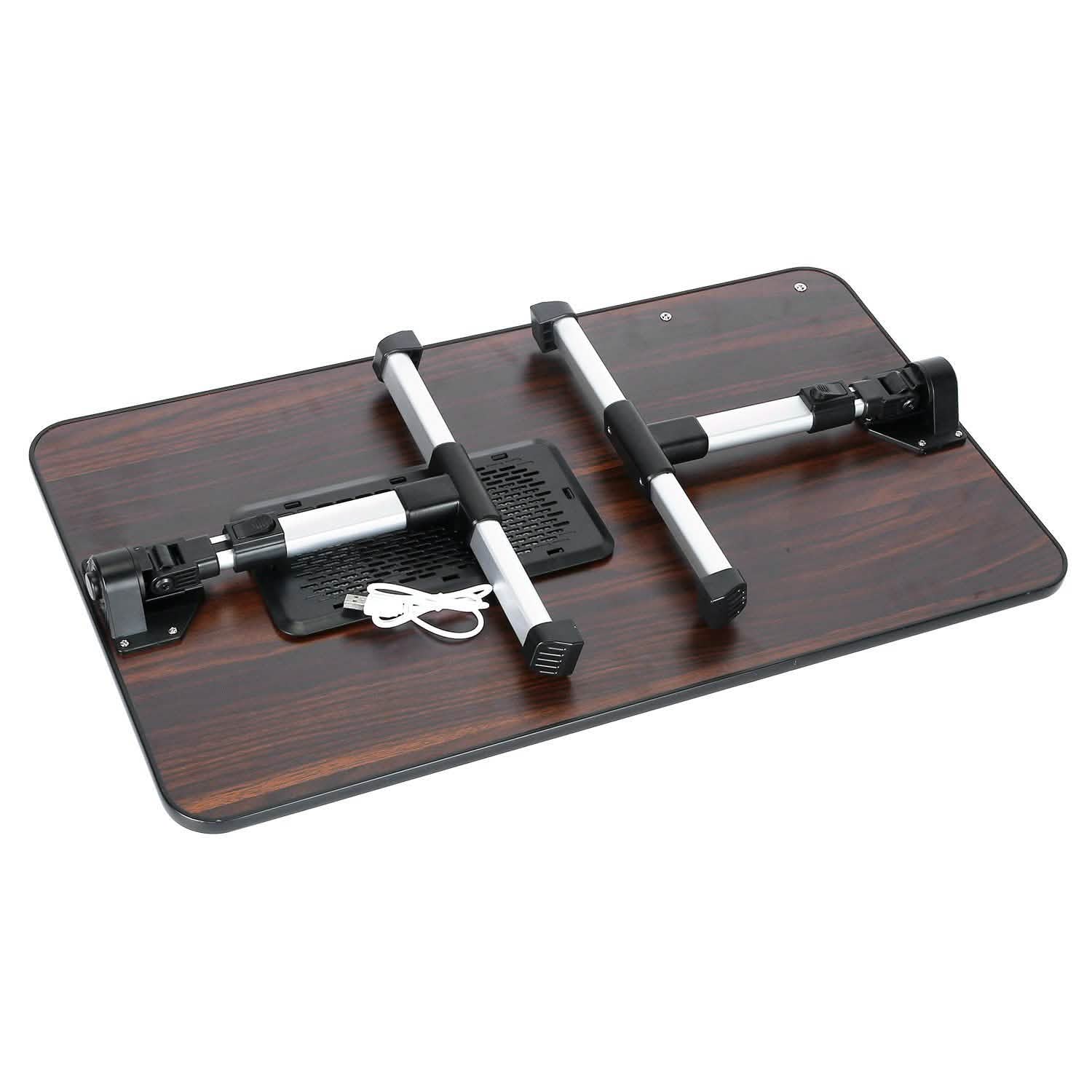 Foldable Laptop Stand Desk Height Computer Accessories - Tophatter Daily Deals