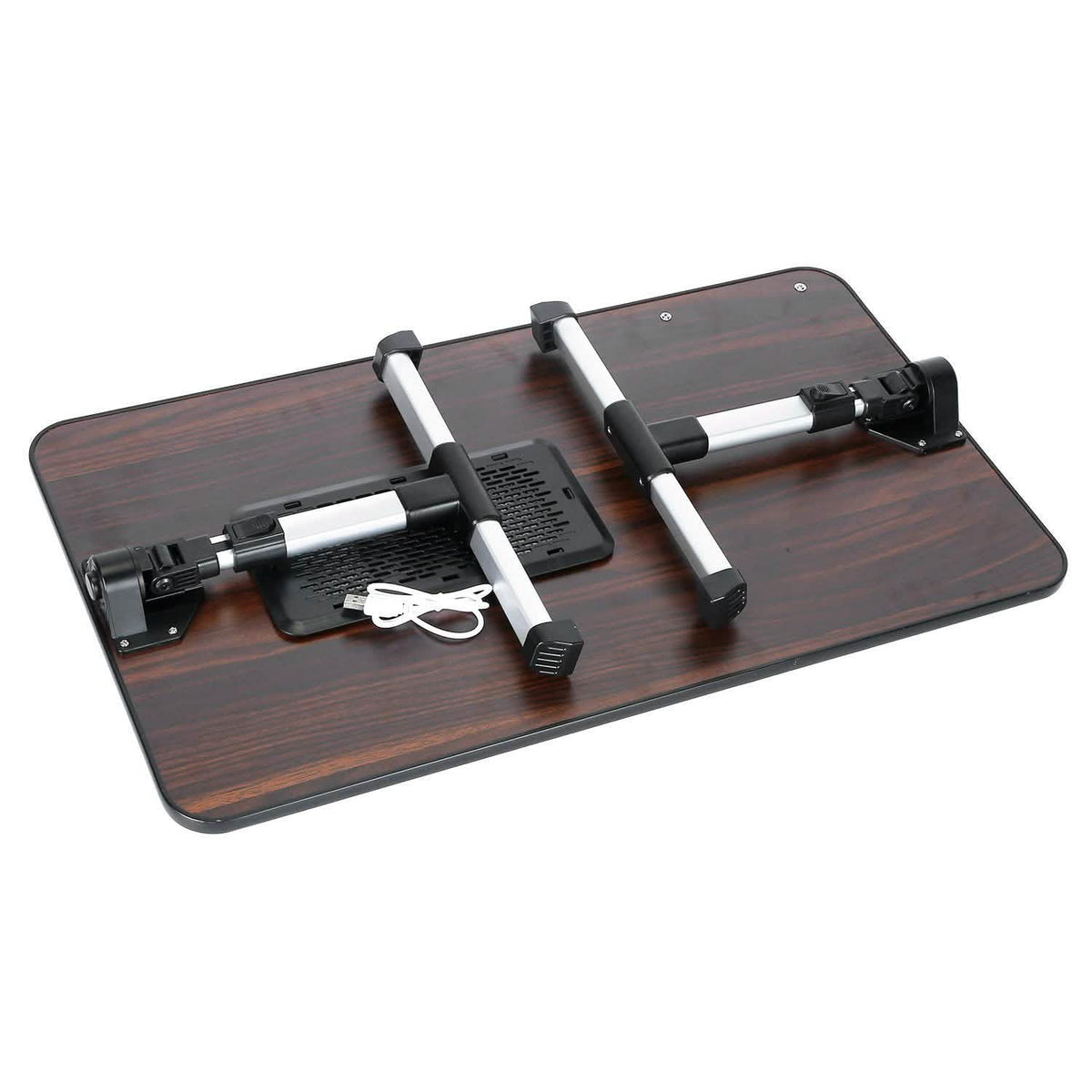 Foldable Laptop Stand Desk Height Computer Accessories - Tophatter Daily Deals