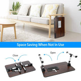 Foldable Laptop Stand Desk Height Computer Accessories - Tophatter Daily Deals