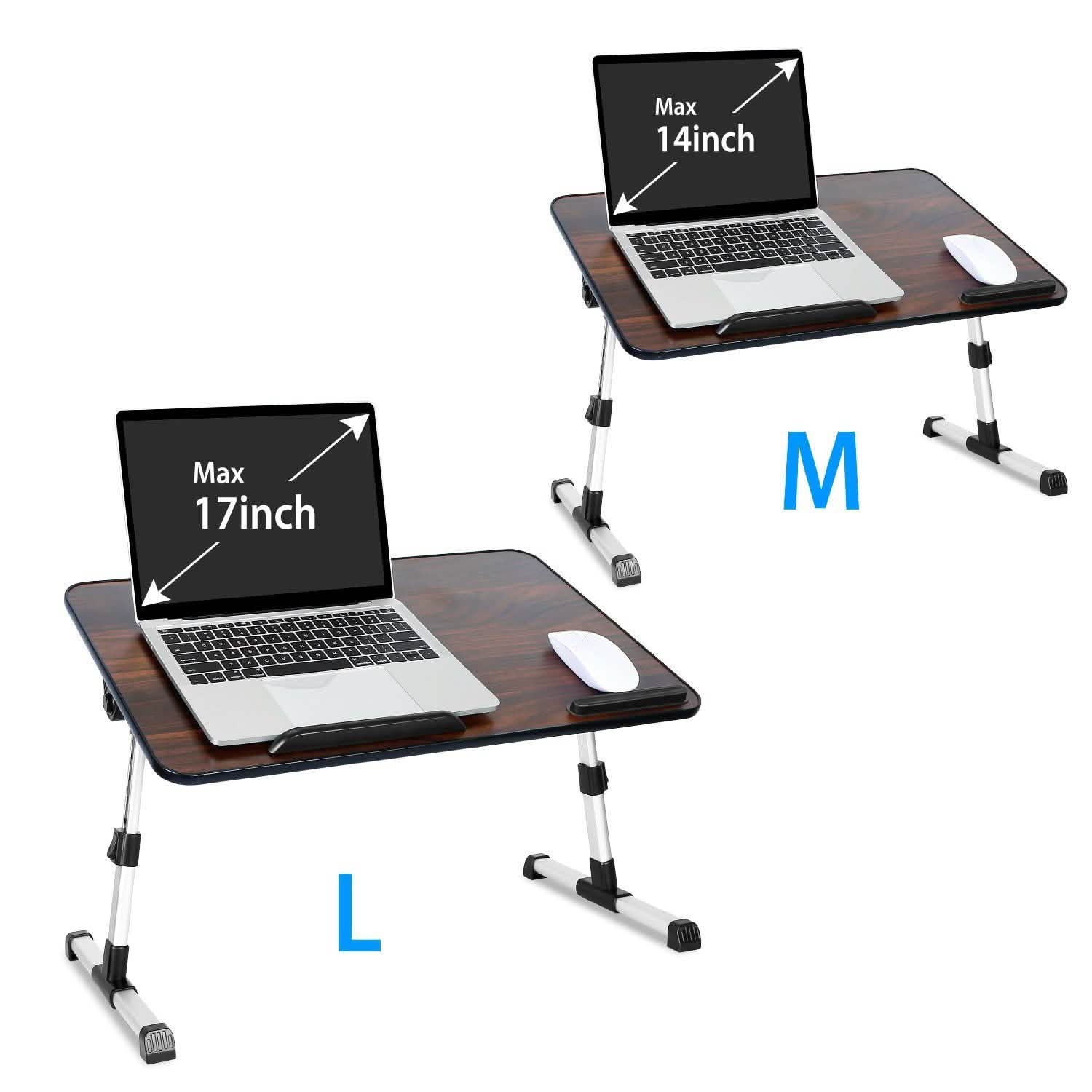 Foldable Laptop Stand Desk Height Computer Accessories - Tophatter Daily Deals