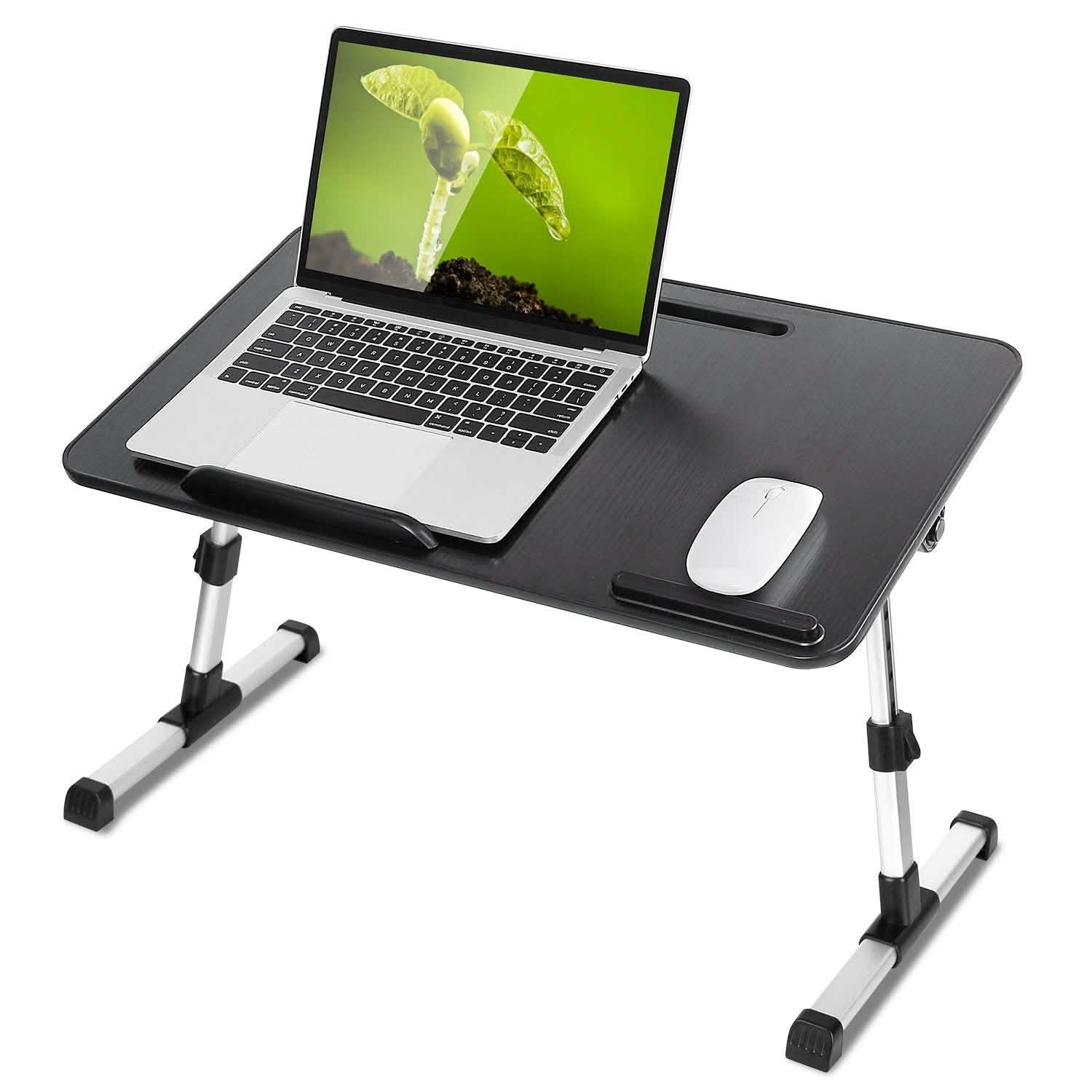 Foldable Laptop Stand Height Angle Computer Accessories - Tophatter Daily Deals
