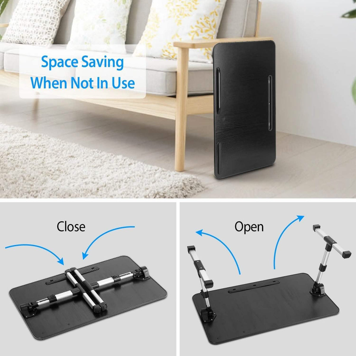 Foldable Laptop Stand Height Angle Computer Accessories - Tophatter Daily Deals