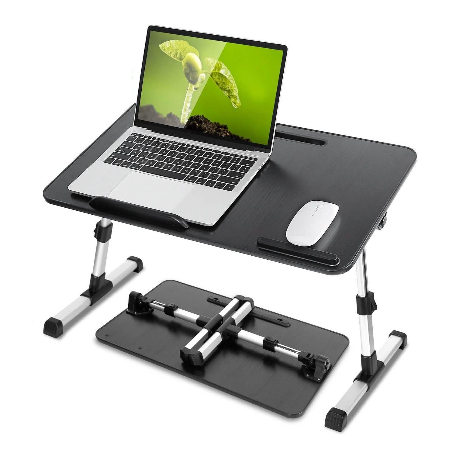 Foldable Laptop Stand Height Angle L Computer Accessories - Tophatter Daily Deals