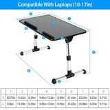 Foldable Laptop Stand with Adjustable Height Angle Computer Accessories - Tophatter Daily Deals