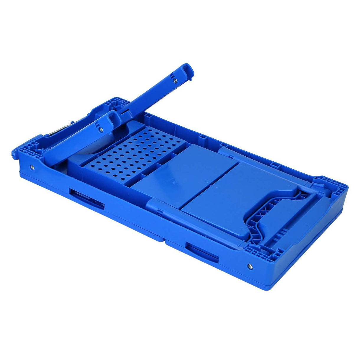 Foldable Laptop Table Bed Notebook Desk with Cooling Fan Mouse Board Computer Accessories - Tophatter Daily Deals