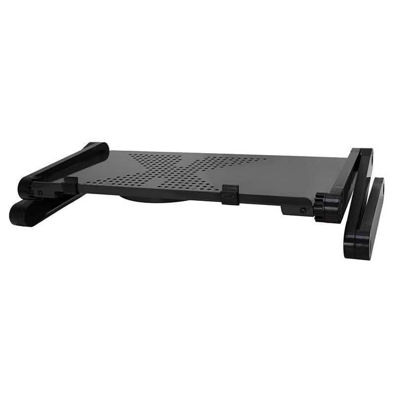 Foldable Laptop Table Bed Notebook Desk with Mouse Board Computer Accessories - Tophatter Daily Deals