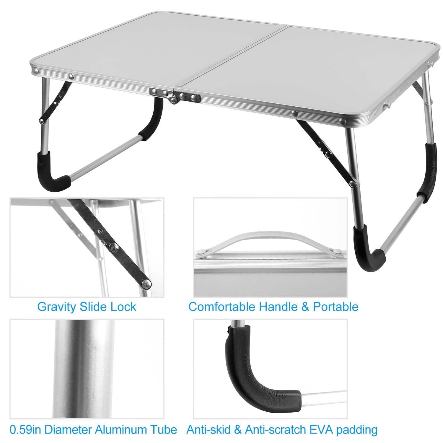 Foldable Laptop Table Computer Accessories - Tophatter Daily Deals