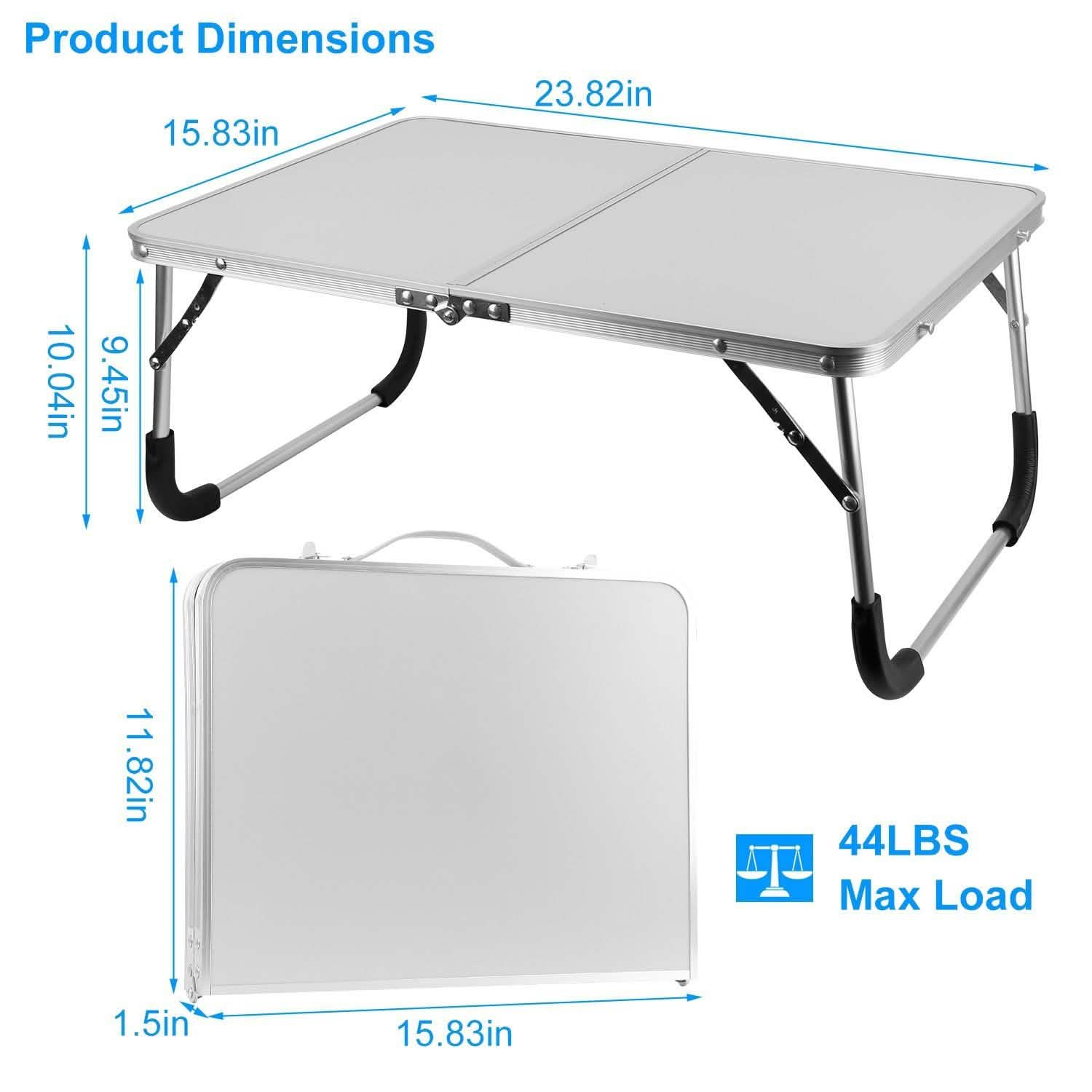 Foldable Laptop Table Computer Accessories - Tophatter Daily Deals