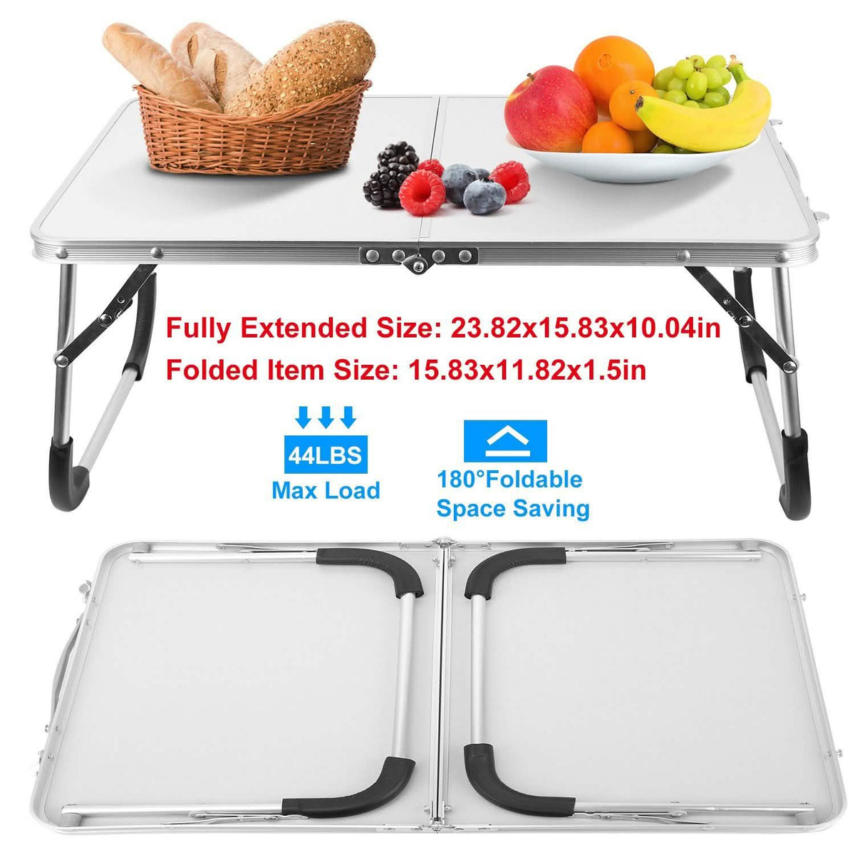 Foldable Laptop Table Computer Accessories - Tophatter Daily Deals