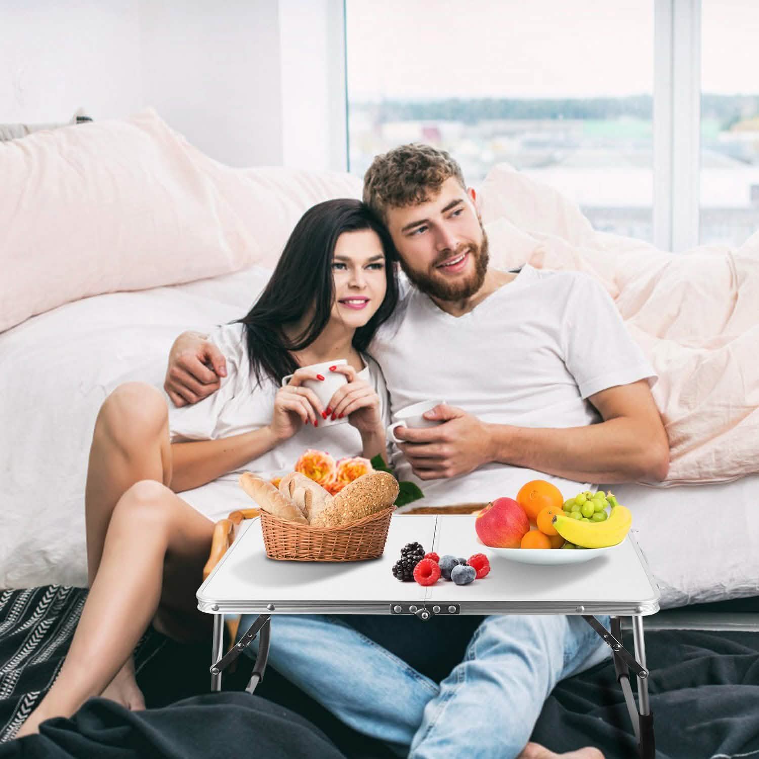 Foldable Laptop Table Computer Accessories - Tophatter Daily Deals