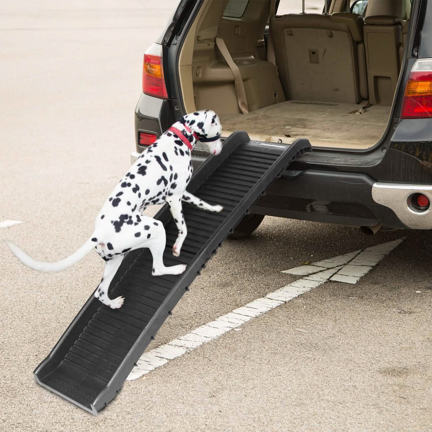 Foldable Pet Ramp Non Slip Ladder Pet Supplies - Tophatter Daily Deals