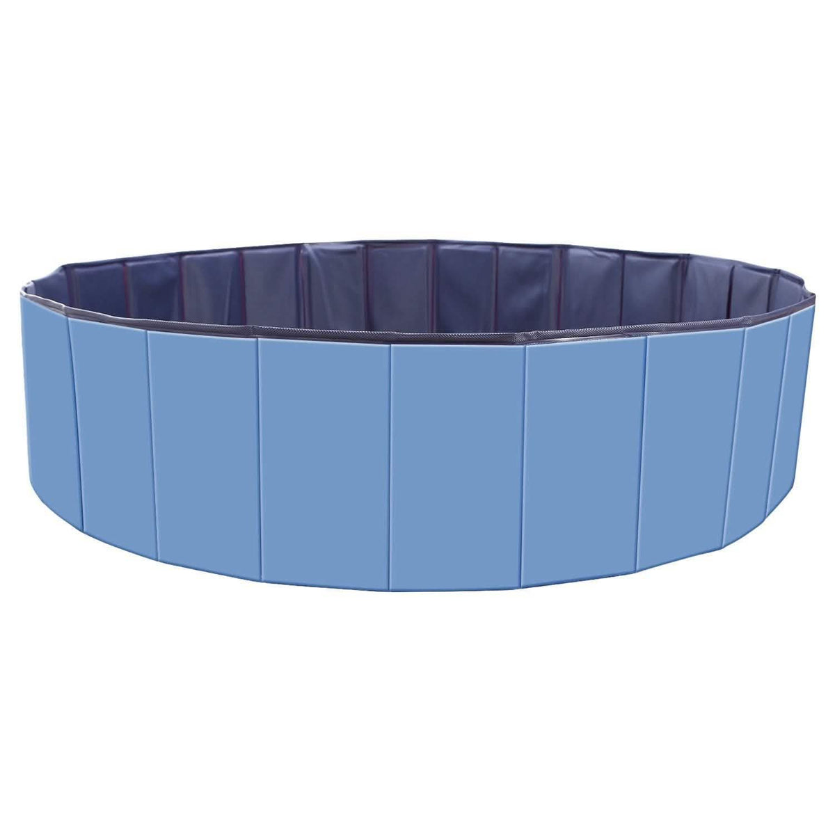 Foldable Pet Swimming Pool PVC Blue Pet Supplies - Tophatter Daily Deals