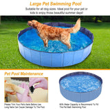 Foldable Pet Swimming Pool PVC Pet Supplies - Tophatter Daily Deals