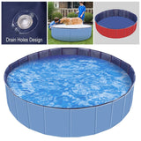 Foldable Pet Swimming Pool PVC Pet Supplies - Tophatter Daily Deals