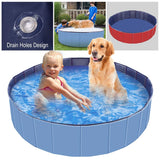 Foldable Pet Swimming Pool PVC Pet Supplies - Tophatter Daily Deals