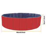 Foldable Pet Swimming Pool PVC Pet Supplies - Tophatter Daily Deals