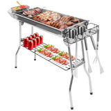 Foldable Portable Barbecue Grill Outdoor Recreation - Tophatter Daily Deals