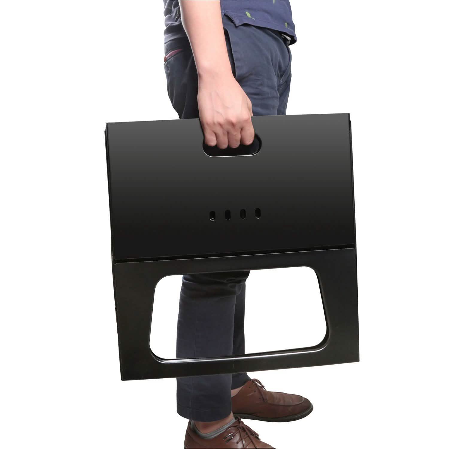 Foldable Portable BBQ Barbecue Grill Garden & Patio - Tophatter Daily Deals