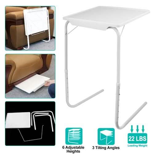 Foldable Tray Table Portable Sofa Computer Accessories - Tophatter Daily Deals