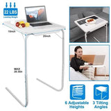 Foldable Tray Table Portable Sofa Computer Accessories - Tophatter Daily Deals